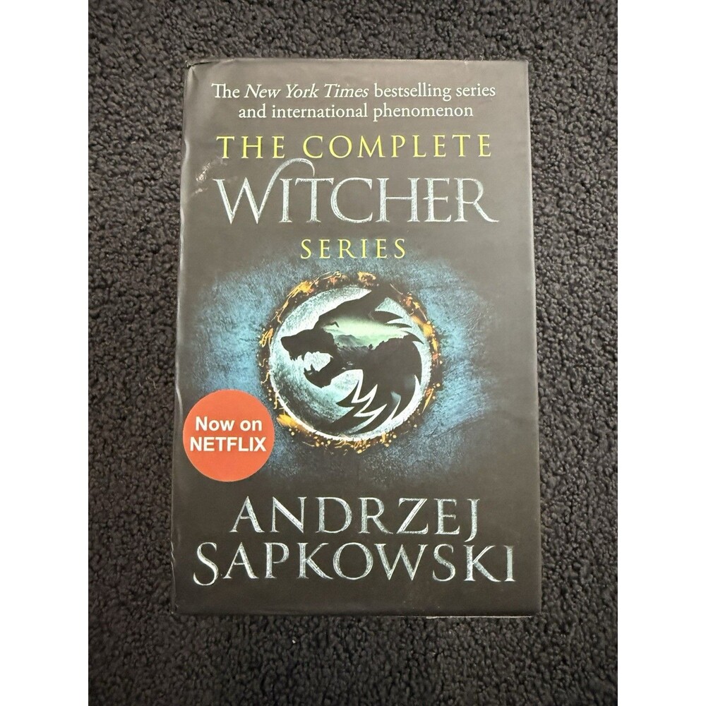 The Witcher Complete Eight Book Fantasy Series Like New Condition Box Set